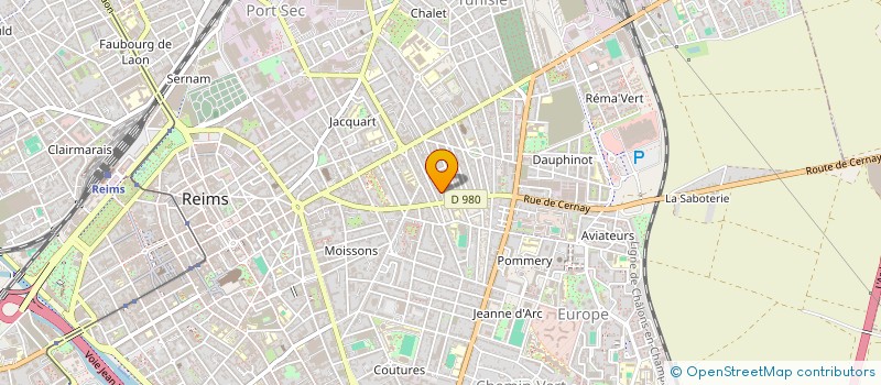 localisation de l'entreprise DES BULLES DE TALENTS  REIMS