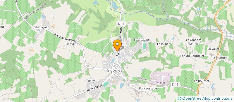 localisation de l'entreprise DES CABANES à CUNEGES