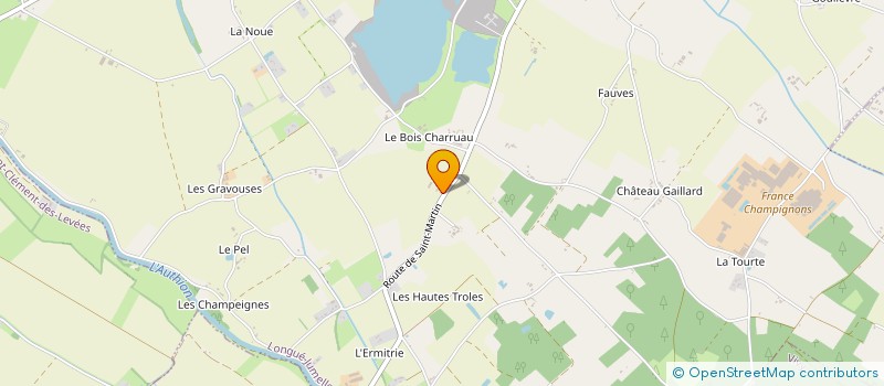 localisation de l'entreprise DES CAILLETERIES à LONGUE-JUMELLES