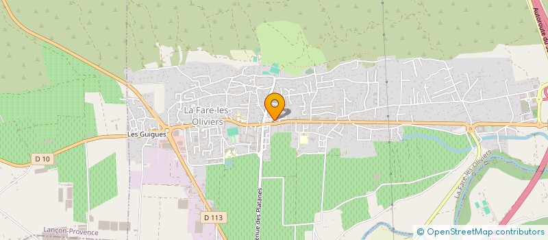 localisation de l'entreprise DES CAMPANETS  LA FARE-LES-OLIVIERS