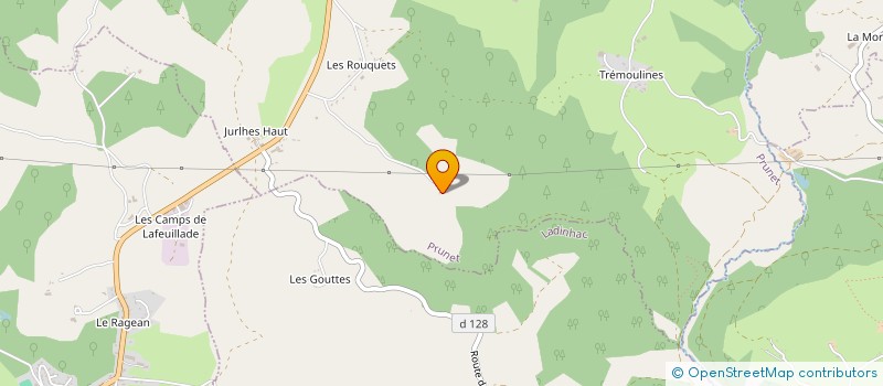 localisation de l'entreprise DES CAMPS à LAFEUILLADE-EN-VEZIE