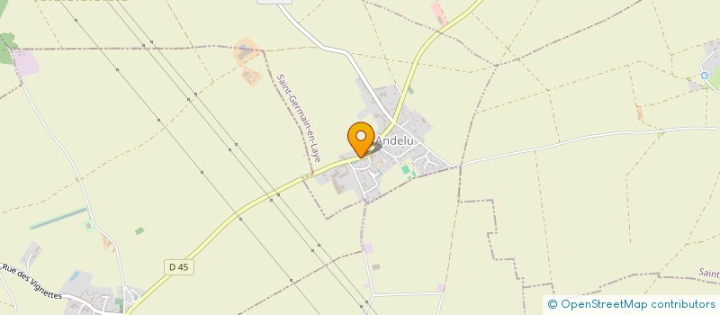 localisation de l'entreprise DES CANARDS ET DES FEES  ANDELU