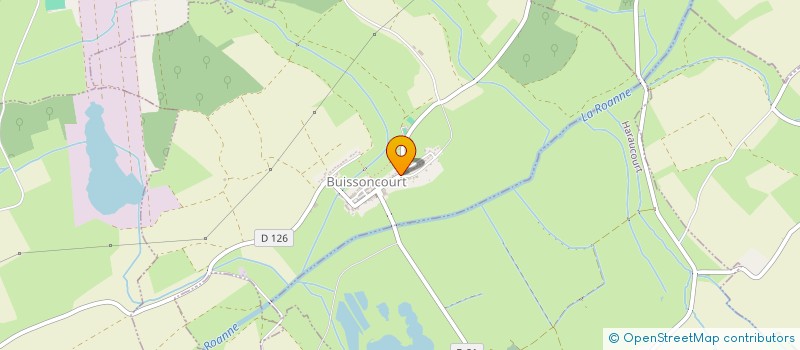 localisation de l'entreprise DES CAPUCINES  BUISSONCOURT