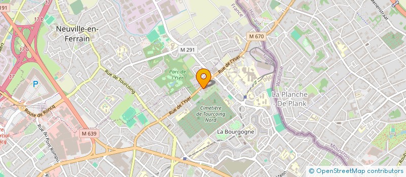 localisation de l'entreprise DES CAPUCINES à TOURCOING
