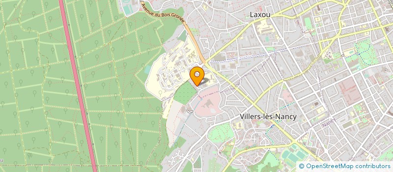 localisation de l'entreprise DES CAPUCINS  LAXOU