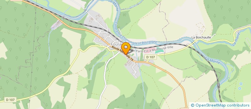 localisation de l'entreprise DES CARONAIS à FOULAIN