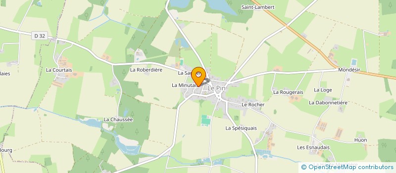 localisation de l'entreprise DES CARRES O SOL  LE PIN