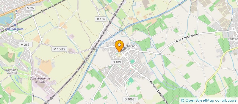 localisation de l'entreprise DES, CARTES ET PIONS A VALERGUES  VALERGUES