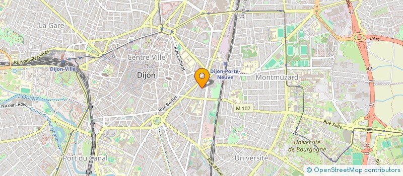 localisation de l'entreprise DES CASTELL à DIJON