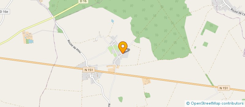 localisation de l'entreprise DES CAVES  CIVRAY