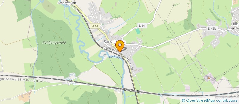 localisation de l'entreprise DES CERISIERS  LANGATTE