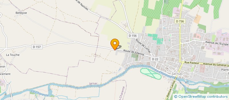 localisation de l'entreprise DES CHAMPAGNOLLES à JULIENNE