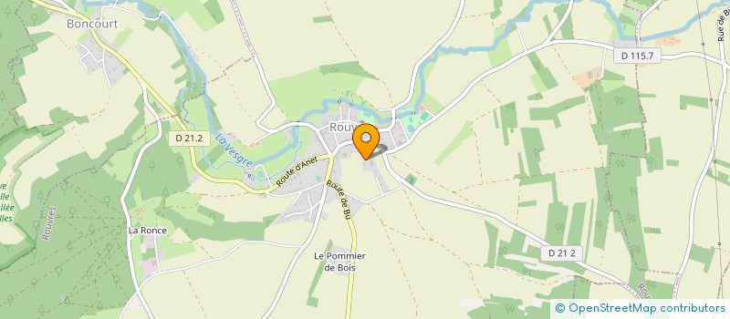 localisation de l'entreprise DES CHAMPARTS à ROUVRES