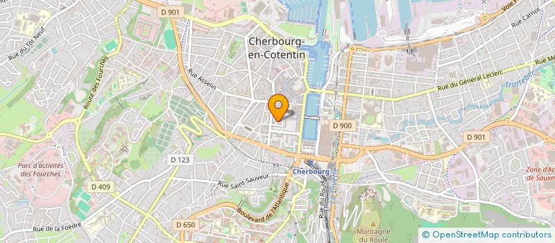 localisation de l'entreprise DES CHAMPS à CHERBOURG-EN-COTENTIN