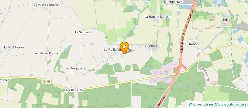 localisation de l'entreprise DES CHAMPS BLANCS à SERENT