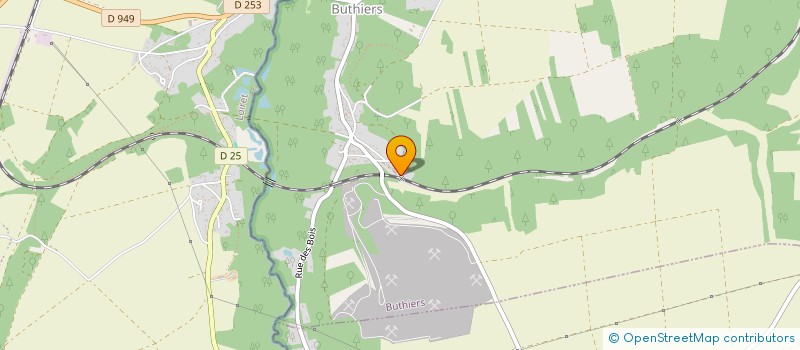 localisation de l'entreprise DES CHAMPS DE CERISE  BUTHIERS