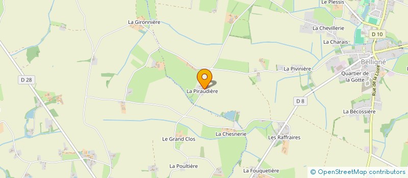 localisation de l'entreprise DES CHAMPS ROUGES à LOIREAUXENCE