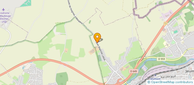localisation de l'entreprise DES CHASSEURS D'HOUDAIN à MARPENT
