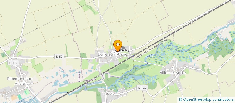 localisation de l'entreprise DES CHATAIGNIERS  GRANDCOURT