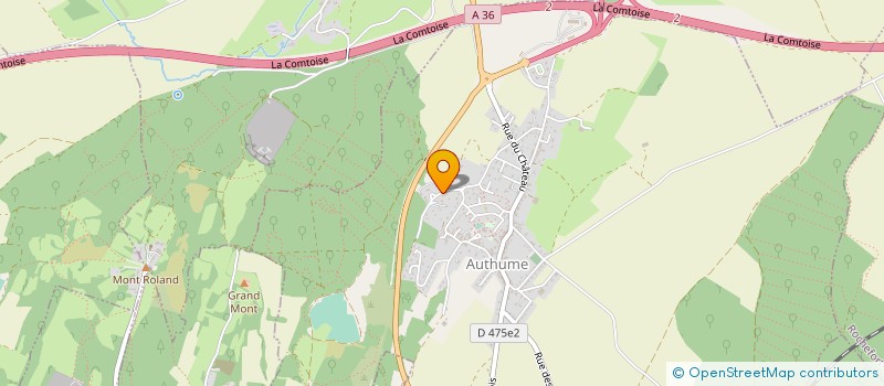 localisation de l'entreprise DES CHATONS SOCIETE CIVILE  AUTHUME