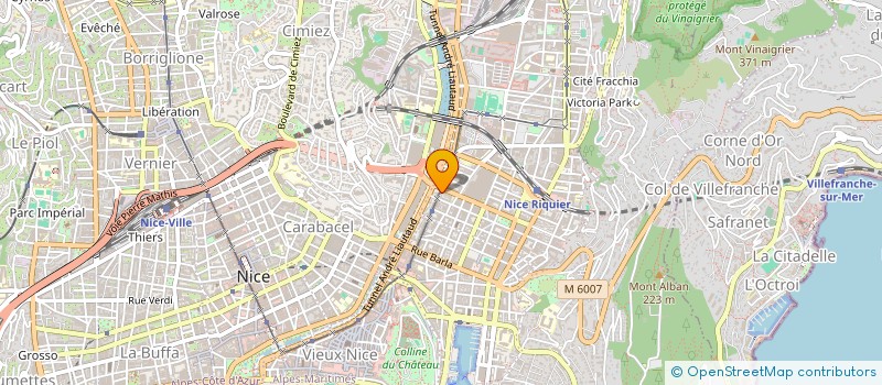 localisation de l'entreprise DES CHAUSSURES BERTRAND à NICE