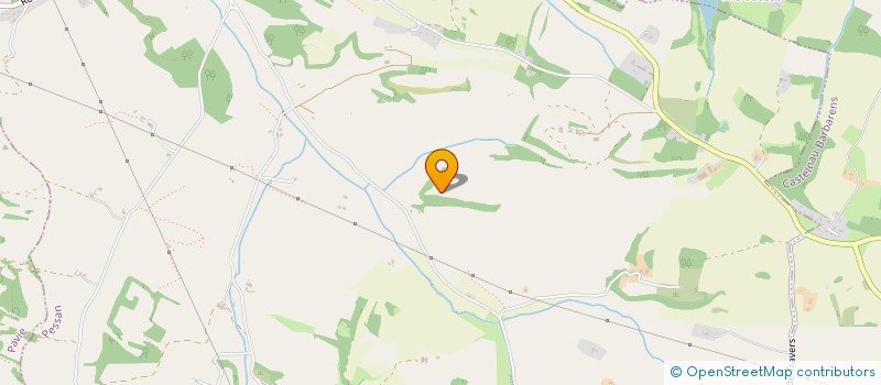 localisation de l'entreprise DES CHENES  PESSAN