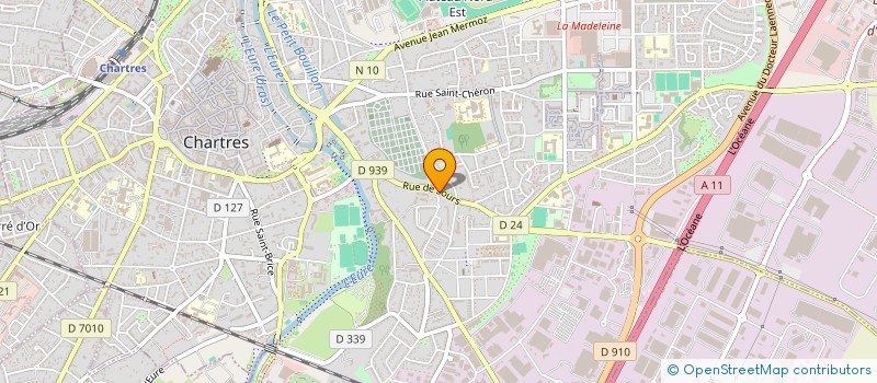 localisation de l'entreprise DES CHENES DU SEIGNEUR à CHARTRES