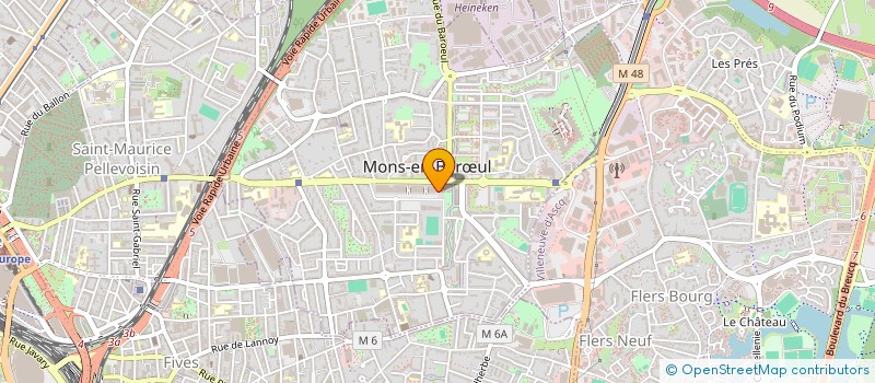 localisation de l'entreprise DES CHERCHEURS EN SCIENCES SOCIALES  MONS-EN-BARUL