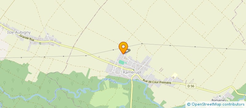 localisation de l'entreprise DES CHEVEES  RAMERUPT