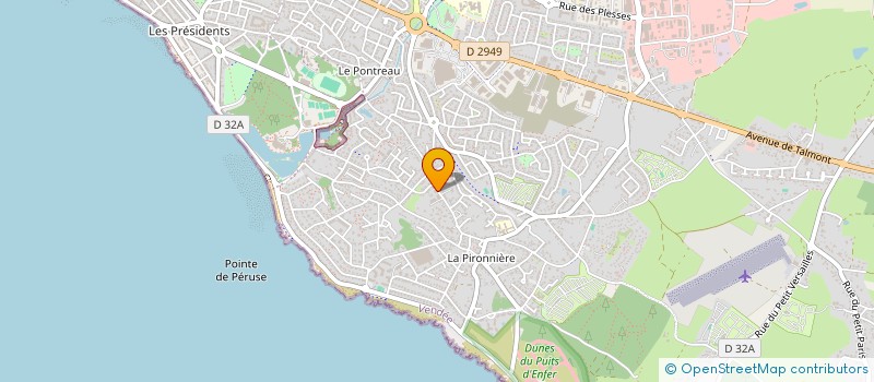 localisation de l'entreprise DES CHOEURS POUR GRANDIR à LES SABLES D'OLONNE