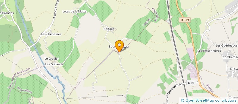 localisation de l'entreprise DES CHOUETTES à SAINT-GENIS-D'HIERSAC