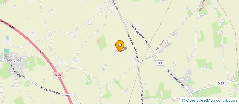 localisation de l'entreprise DES CINQ CHEMINS  QUAEDYPRE