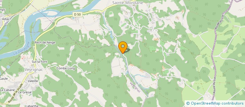 localisation de l'entreprise DES CINQ MOULINS à SAINTE-MONDANE