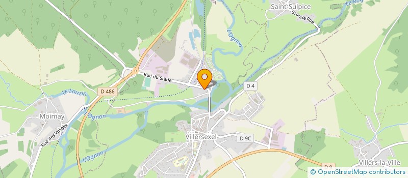 localisation de l'entreprise DES CITES SALEES à VILLERSEXEL
