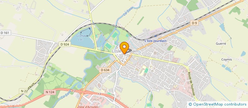 localisation de l'entreprise DES CITOYENS EN MOUVEMENT à L'ISLE-JOURDAIN