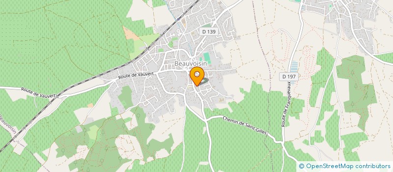 localisation de l'entreprise DES CLARETTES YMCV  BEAUVOISIN