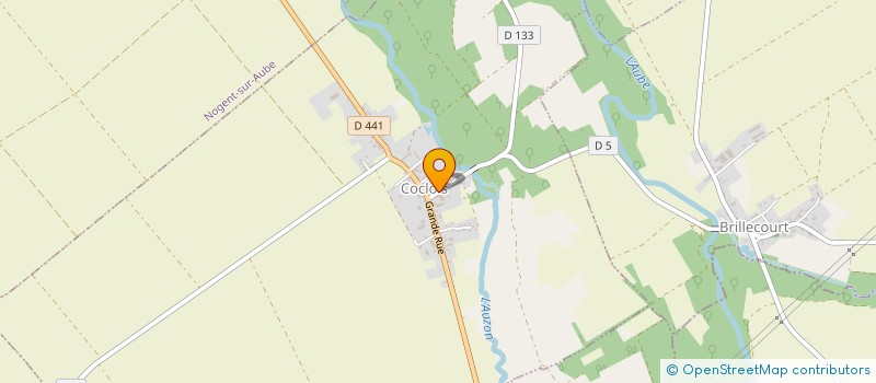 localisation de l'entreprise DES CLAUSETS  VAUCOGNE