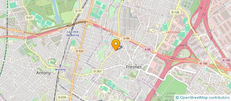 localisation de l'entreprise DES CLICS ET DES BRIQUES  FRESNES