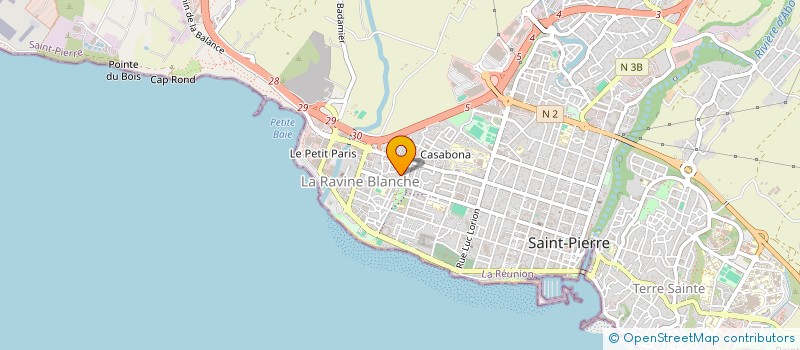 localisation de l'entreprise DES COEURS EN CHOEURS à SAINT-PIERRE