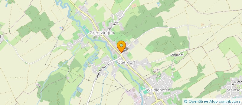 localisation de l'entreprise DES COLLINES  ILLTAL