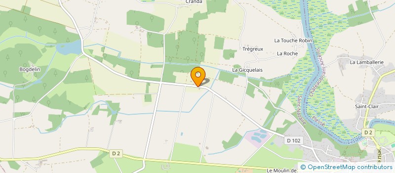 localisation de l'entreprise DES COLLINES à SAINT-GILDAS-DES-BOIS