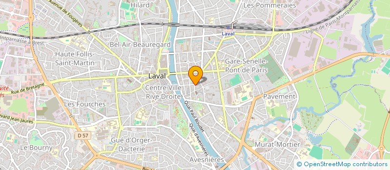 localisation de l'entreprise DES COMMISSAIRES ENQUETEURS DE LA MAYENNE à LAVAL
