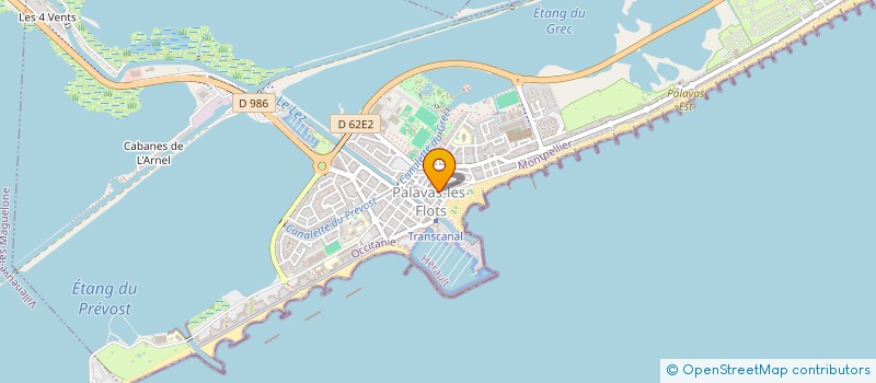 localisation de l'entreprise DES COMMUNES TOURISTIQUES DU LANGUEDOC ROUSSILLON à PALAVAS-LES-FLOTS
