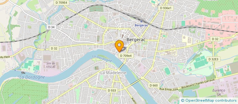 localisation de l'entreprise DES CONFERENCES à BERGERAC