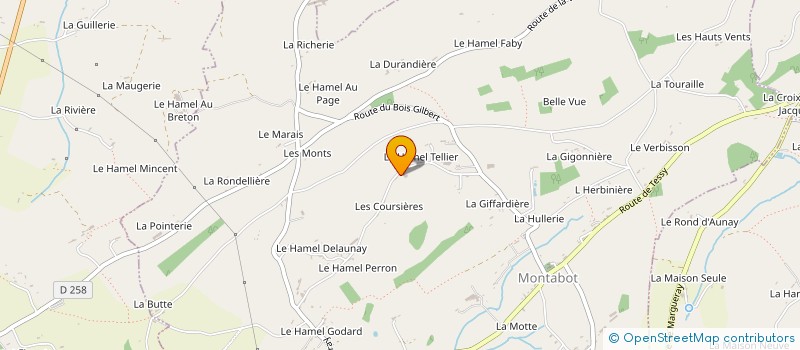 localisation de l'entreprise DES CONNEXION  MONTABOT