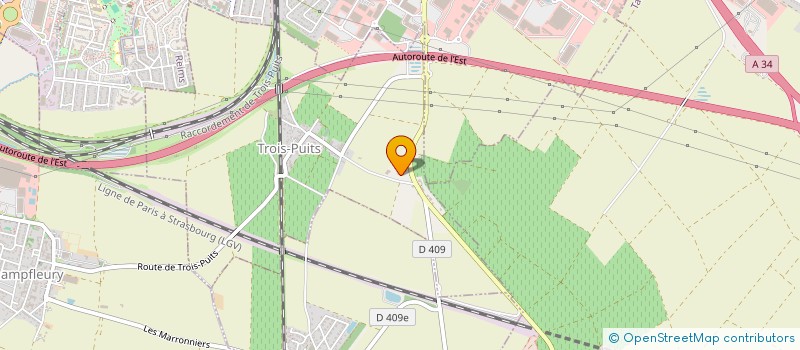 localisation de l'entreprise DES CONSINS  TROIS-PUITS