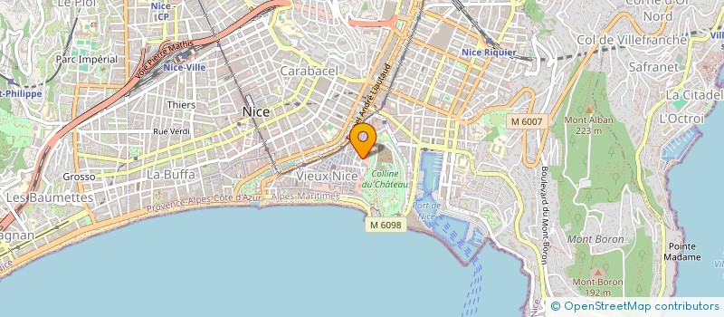 localisation de l'entreprise DES COPROPRIETAIRES  NICE