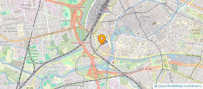 localisation de l'entreprise DES COPROPRIETAIRES 17 RUE DE MOLSHEIM à STRASBOURG