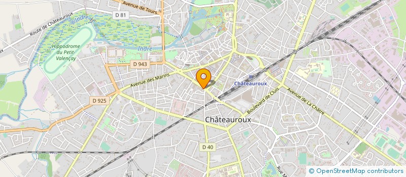 localisation de l'entreprise DES COPROPRIETAIRES DE LA à CHATEAUROUX