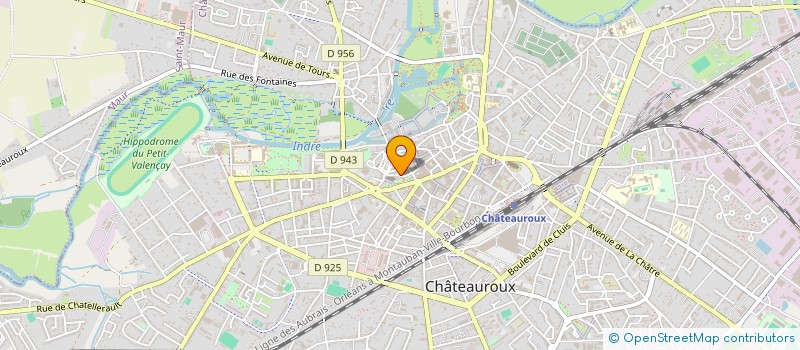 localisation de l'entreprise DES COPROPRIETAIRES DE LA à CHATEAUROUX